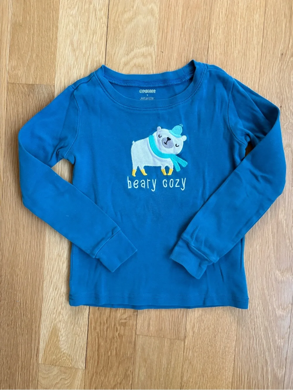 GYMBOREE Long Sleeve Bear Sleepwear Pajama Set size 7